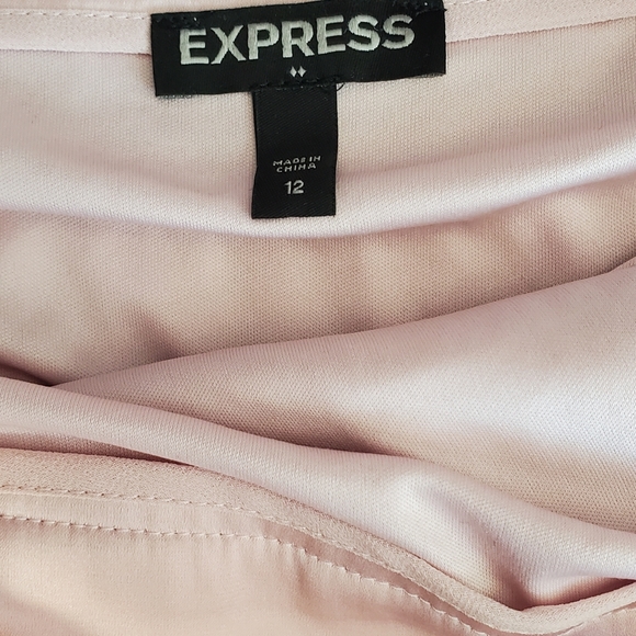 Express pink fringed mini skirt - Picture 5 of 6